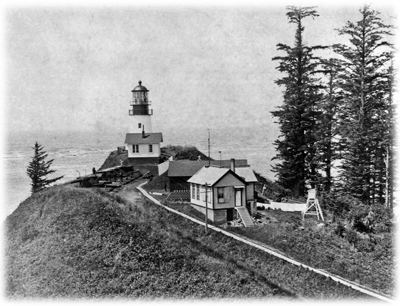 CAPE DISAPPOINTMENT LIGHT with Cannon