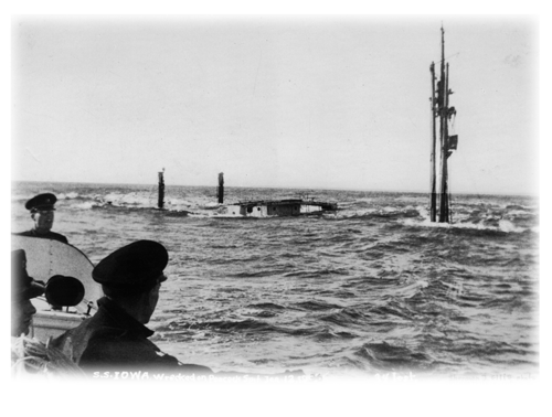 Steel-hulled freighter IOWA